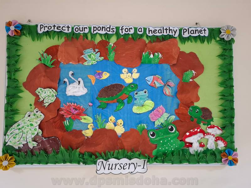 Class Nursery October Month Bulletin Board 2024